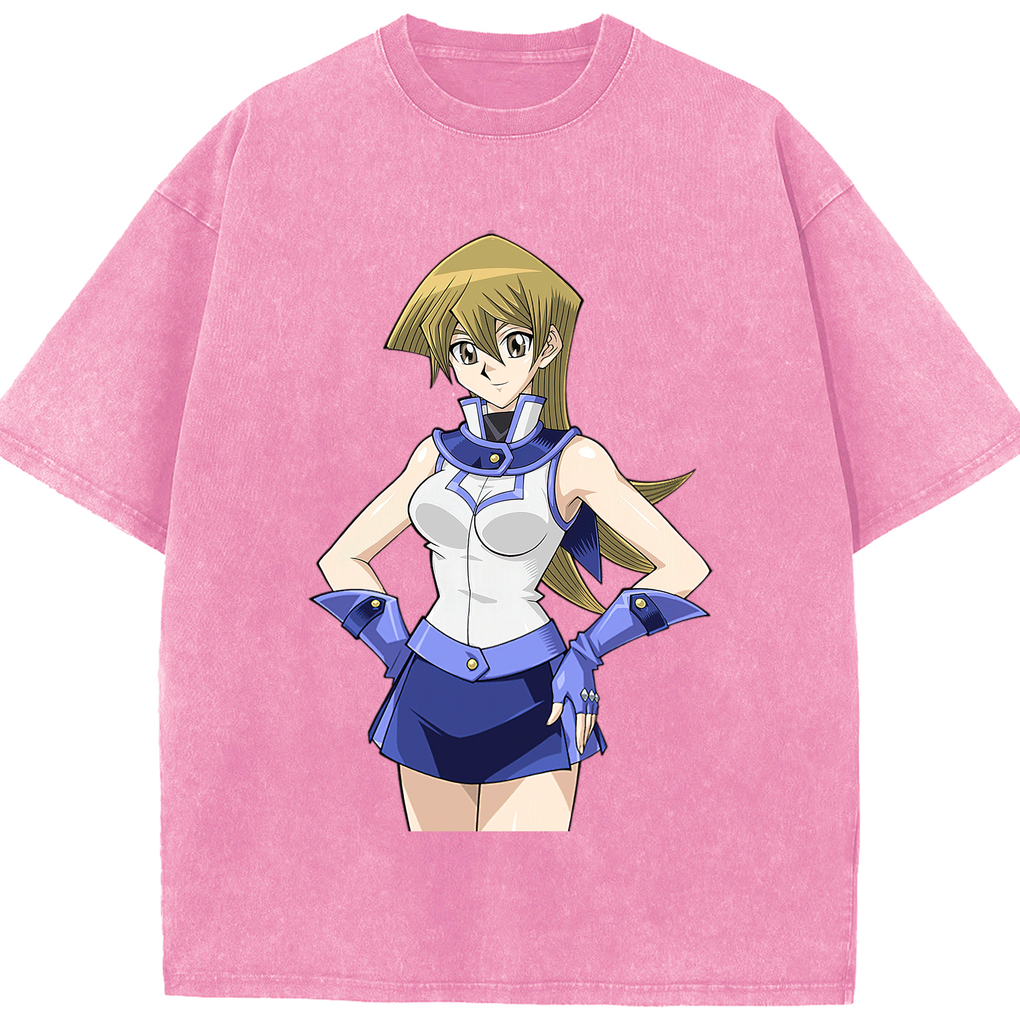 （画像用） 遊☆戯☆王 Yu-Gi-Oh! 綿100% ヴィンテージ風 半袖Tシャツ（フロントプリント）